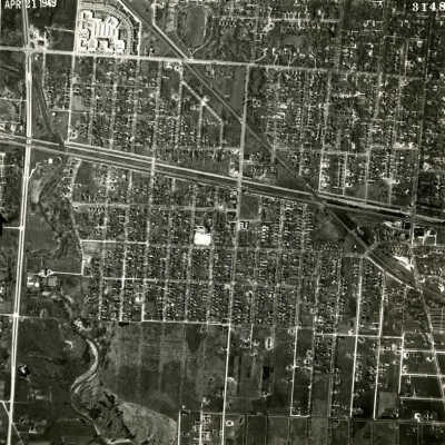 Aerial View of West Elmhurst