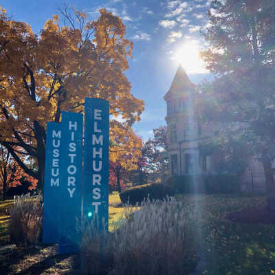 Elmhurst History Museum in the Glos Mansion