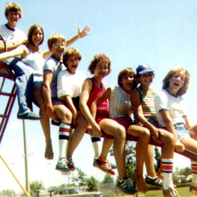 Butterfield Park, children playing