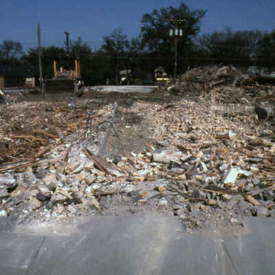 Elmhurst National Bank Annex construction site