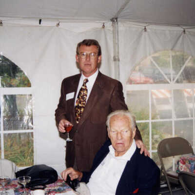 Elmhurst Sesquicentennial Clock Dedication, 1995