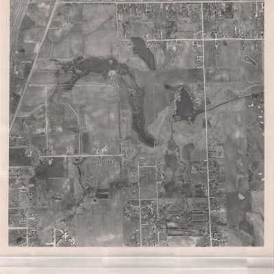 Photograph, Aerial View of Elmhurst Area