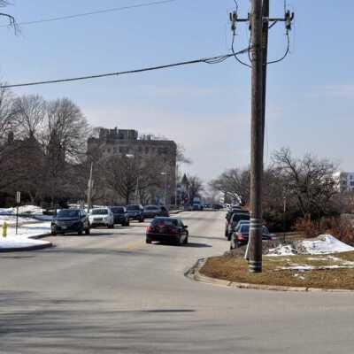 E. Park Avenue, looking west