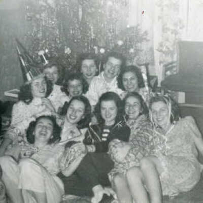 Immaculate Conception students at pajama party