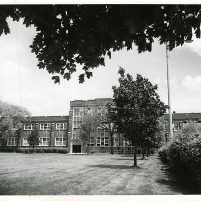 York Community High School Front Façade