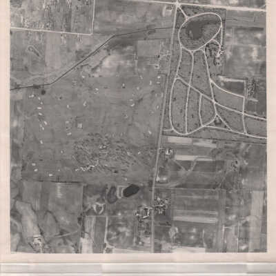 Photograph, Aerial View of Elmhurst Area