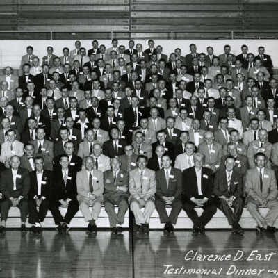 Clarence D. East testimonial participants