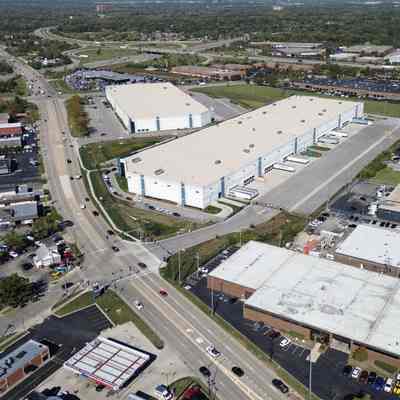 Aerial View, Elmhurst Industrial Park
