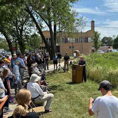 Keith A. Olson Prairie Dedication