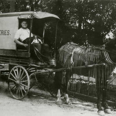 Baethke Grocery Delivery Wagon