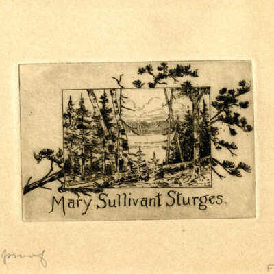 Art: Sturges etching