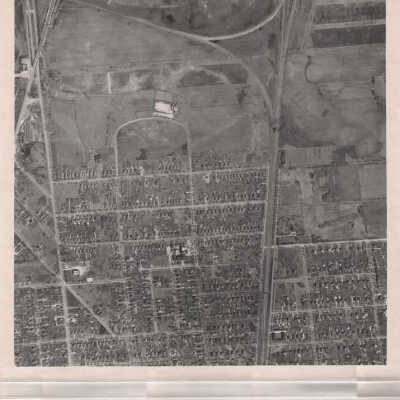 Photograph, Aerial View of Elmhurst Area