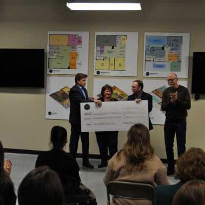 Fitness Formula Clubs, Donation to Elmhurst-Yorkfield Food Pantry
