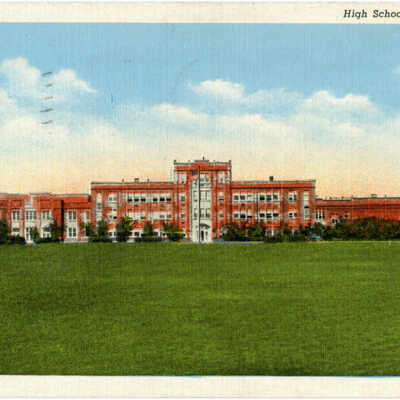 York Community High School circa 1940