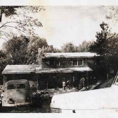 House at 346 Prospect Avenue, construction