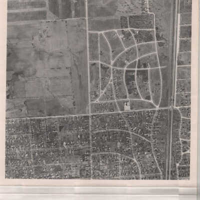 Photograph, Aerial View of Elmhurst Area