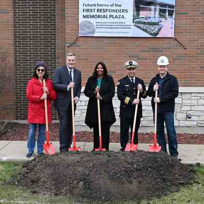 First Responders Memorial Plaza Groundbreaking Ceremony