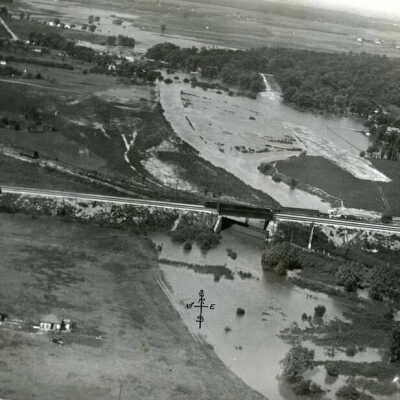 Flood 1936, Salt Creek