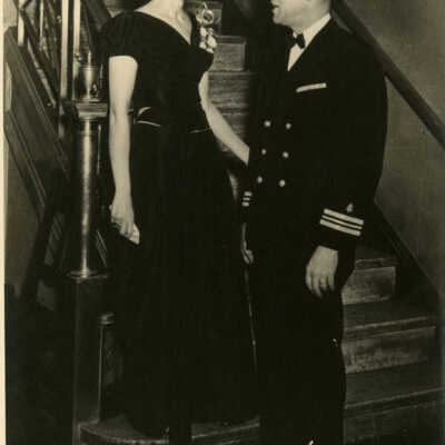 Lt. Commander Leonard A. and Ann Becker