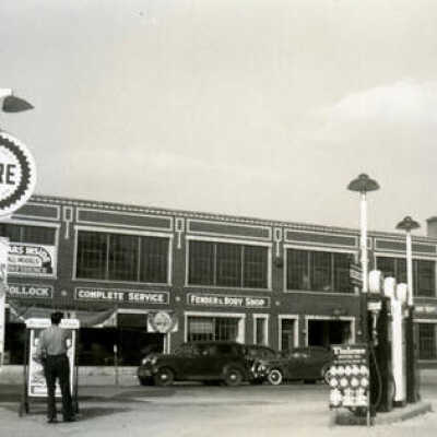 Davis Pure Oil Gas Station