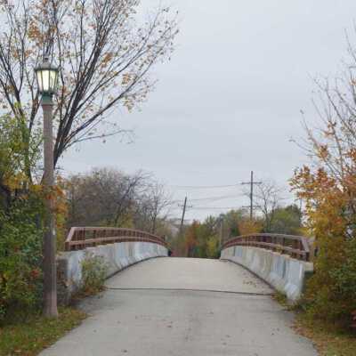 Illinois Prairie Path over Salt Creek
