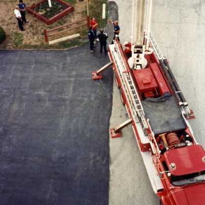 Yorkfield Fire Department Fire Truck