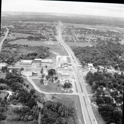 Aerial View, North Avenue and Route 83