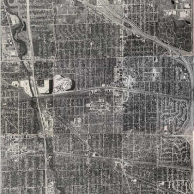 Aerial View of Elmhurst, 1978
