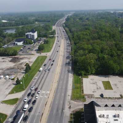 Aerial View, IL Route 83