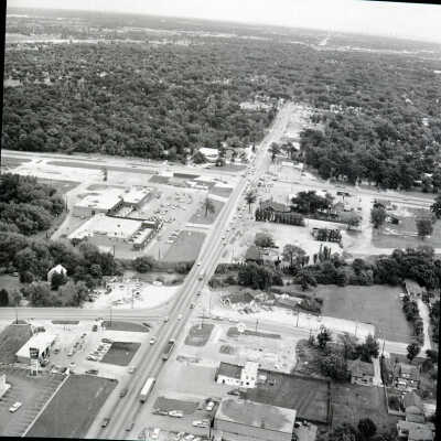 Aerial View, North Avenue and Route 83
