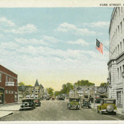 York Street Postcard Image