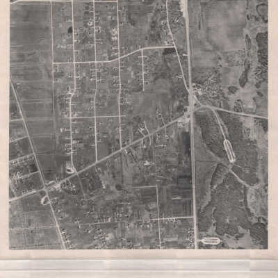 Photograph, Aerial View of Elmhurst Area