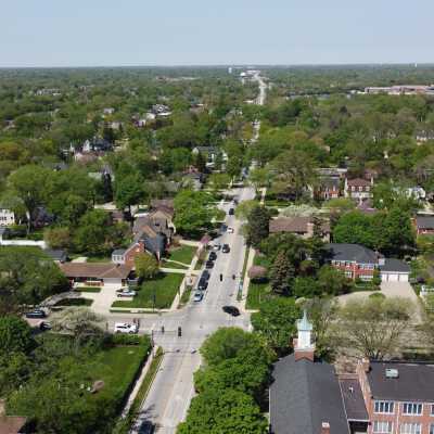 Intersection, York Street and St. Charles Road