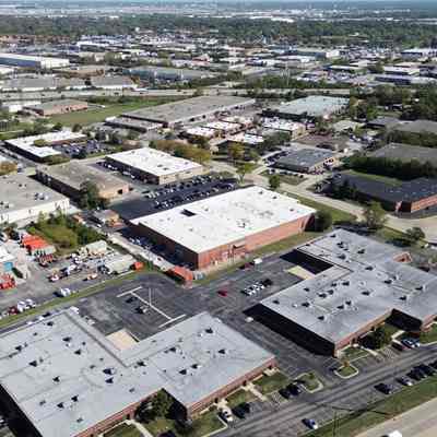 Aerial View, Elmhurst Industrial Park