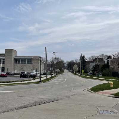 Prospect Avenue Looking South from W. Park Avenue