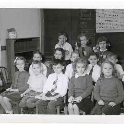 Washington School, students
