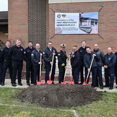 First Responders Memorial Plaza Groundbreaking Ceremony