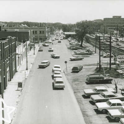 W. First Street Looking East