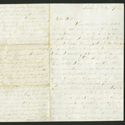 Civil War-era Letter to Frederick Fischer