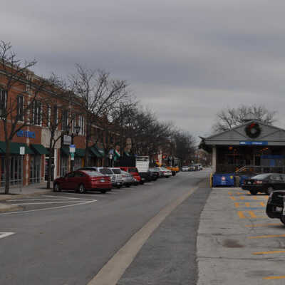 First Street, east from Addison Avenue