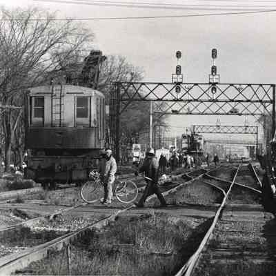 Underpass Construction at Railroad