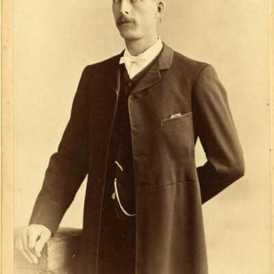 John Keiler, wedding portrait