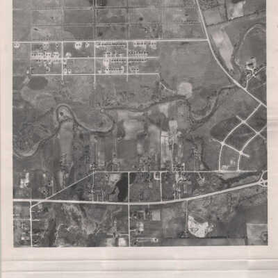 Photograph, Aerial View of Elmhurst Area