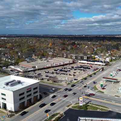 Aerial View of York Street and Butterfield Road