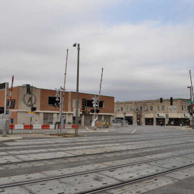 Intersection of Addison Avenue and First Street