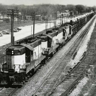 Chicago & North Western Freight Train