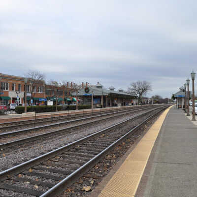 Elmhurst Metra Train Station