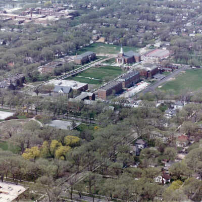 Aerial View, Elmhurst College
