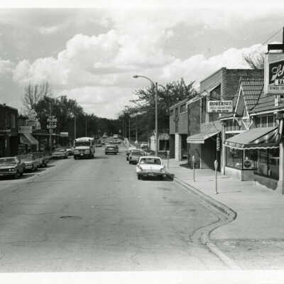 Spring Road, business district