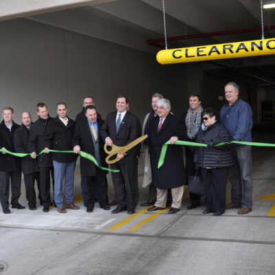 Addison Avenue Parking Deck Ribbon Cutting Ceremony